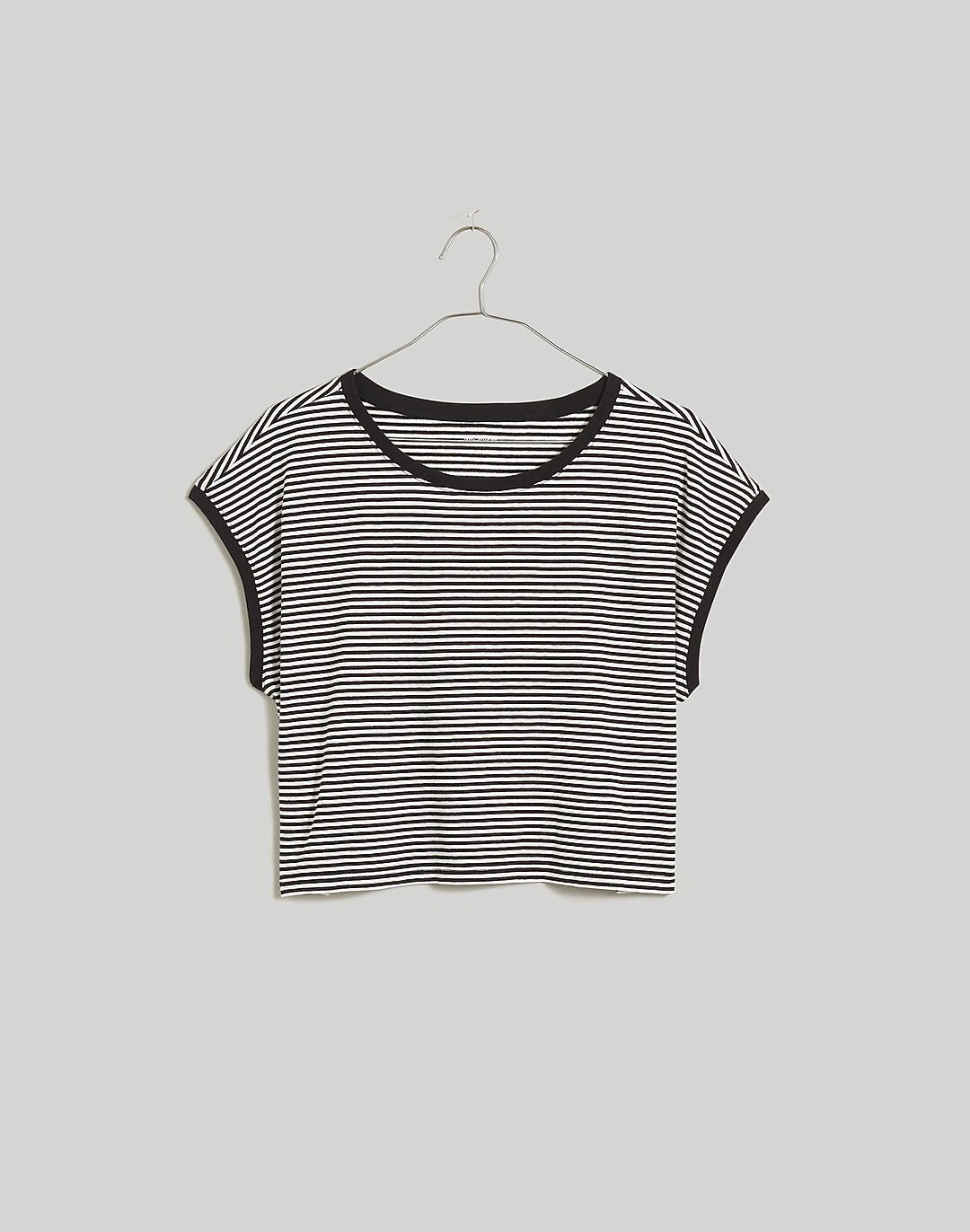 Crewneck Cropped Muscle Tank | Madewell
