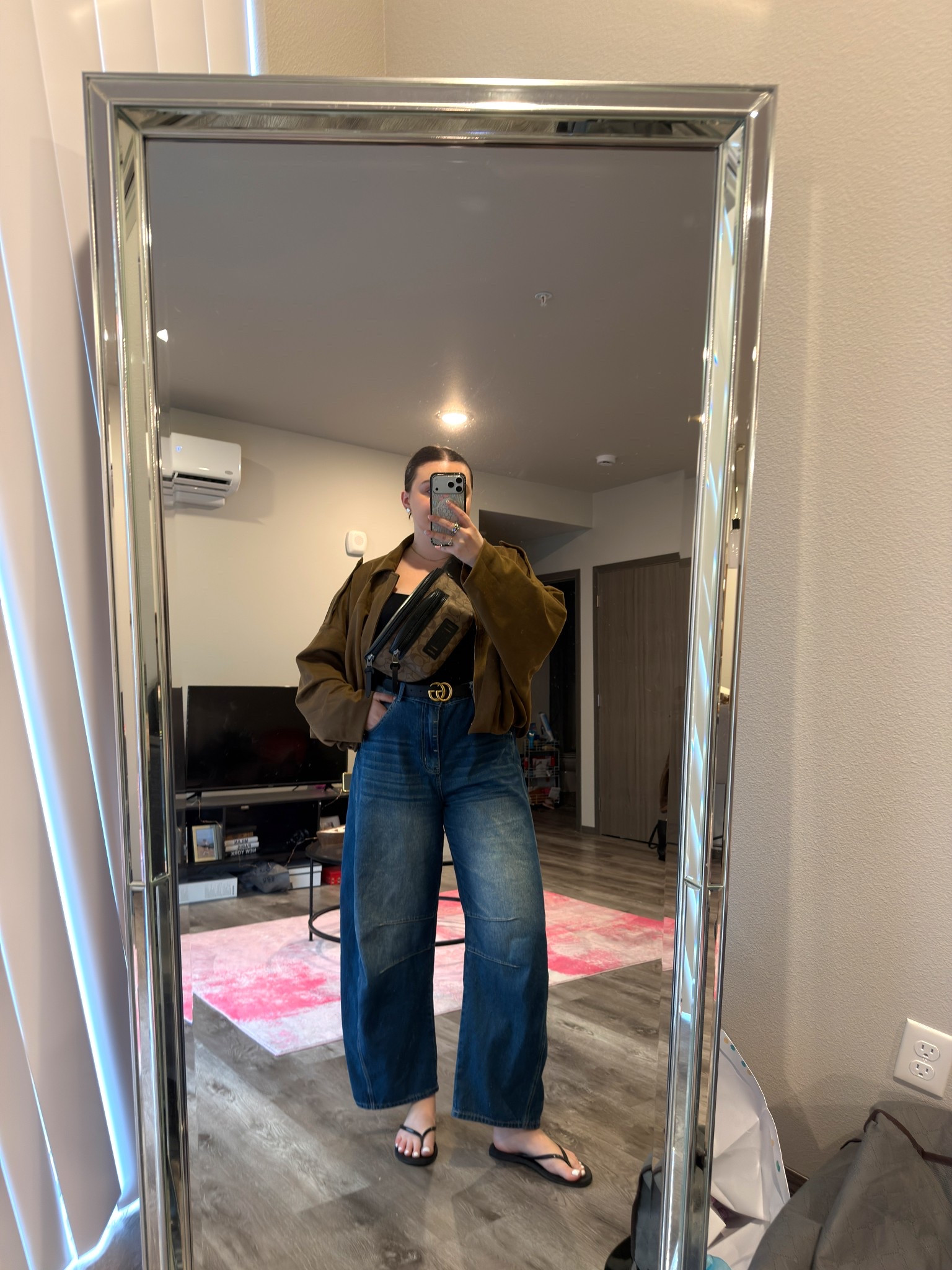 Comfy and casual weekend outfit! Went out to get my hair done and spend time with my parents who are in town 🤗

I’m wearing a L jacket, M tank, size 14 jeans and size 9 sandals

#LTKdayinmylife #LTKMidsize #LTKootd