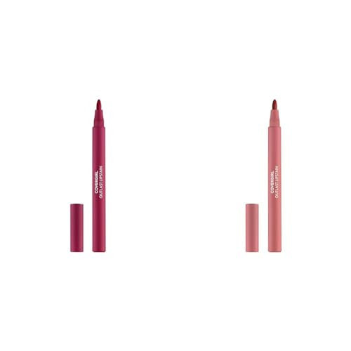 COVERGIRL Outlast Lipstain Bundle - 05 All-Star & 10 Sugey Girl Colors, Vegan Formula | Amazon (US)