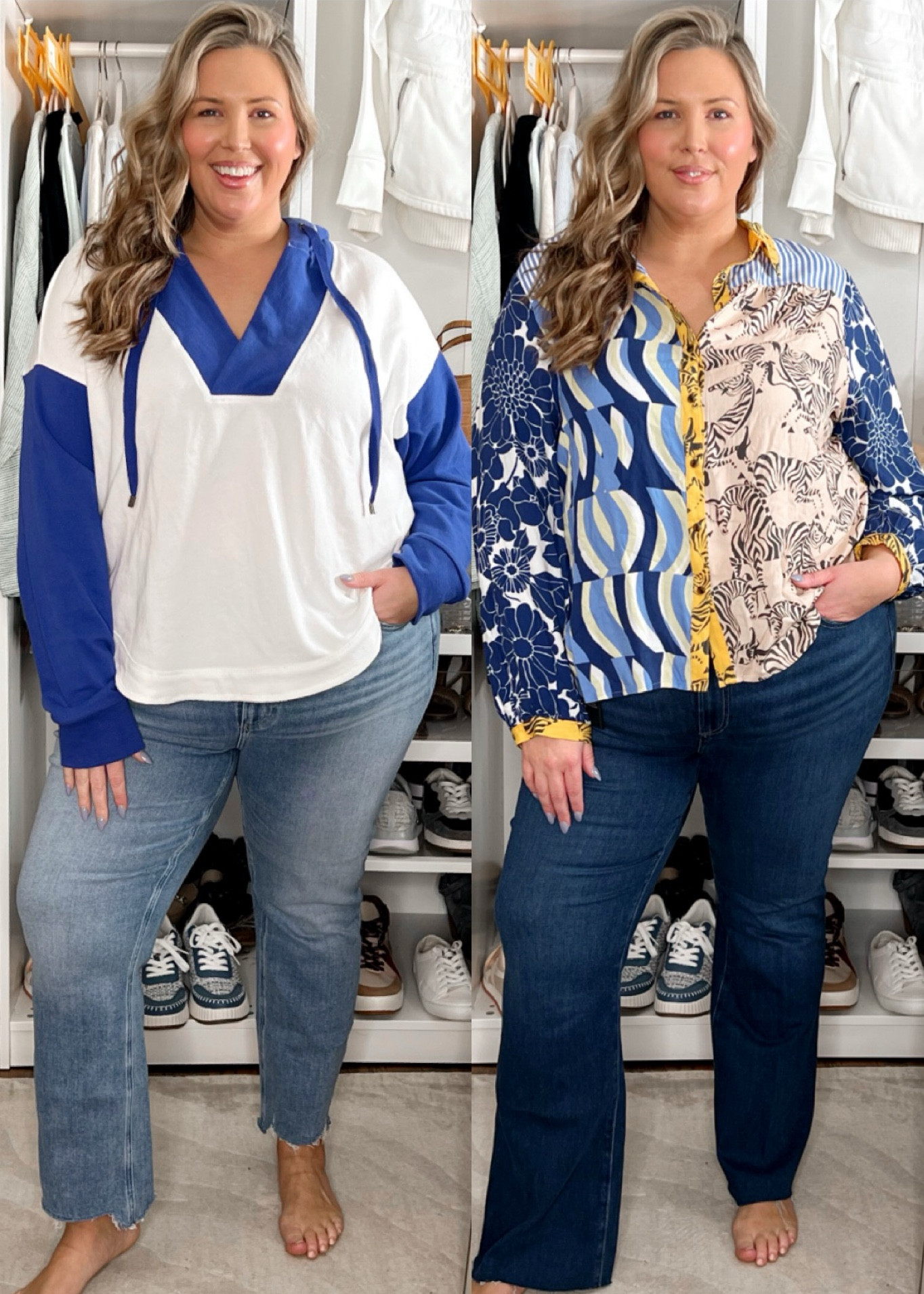 Tried Paige plus size denim 16W-28W and I’m so emotional about how good these jeans are! I’m an 18/20 and I got the 20W / they fit PERFECTLY. Wearing a 2X in the tops. Got everything from Anthro! 

👉Right now, you can use code PAIGEFAMILY2024 to get 25% off anything from the Paige website. That doesn’t include my specific jeans be cause they’re only on Anthro, but I linked the plus size options they currently have as well! 

#LTKmidsize #LTKplussize #LTKover40