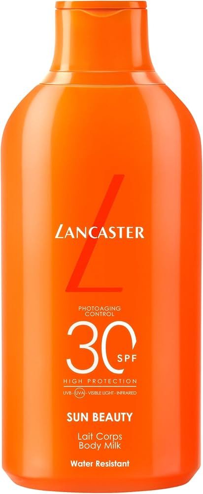 Lancaster Sun Beauty Body Milk SPF30 400ml, Photoaging Control, Broad Spectrum Sun Protection, Li... | Amazon (UK)