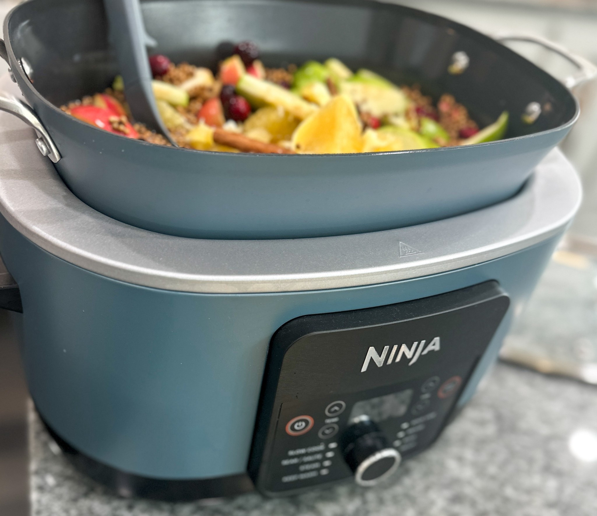 Ninja Kitchen multipurpose cooker was perfect. #Ninja #NinjaProducts #AppleCider #SlowCooker #Holidays 

#LTKGiftGuide #LTKHoliday