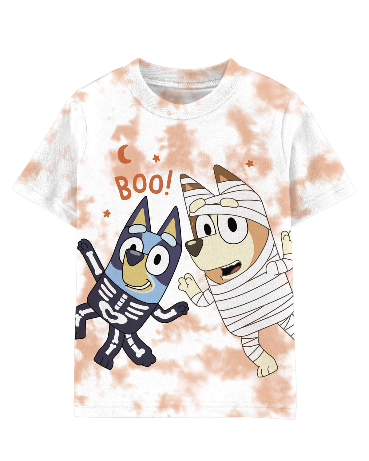 Multi Toddler Glow In The Dark Bluey Halloween Tee | carters.com | Carter's