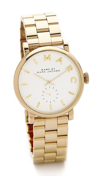 Marc By Marc Jacobs Baker Watch - Gold | Shopbop