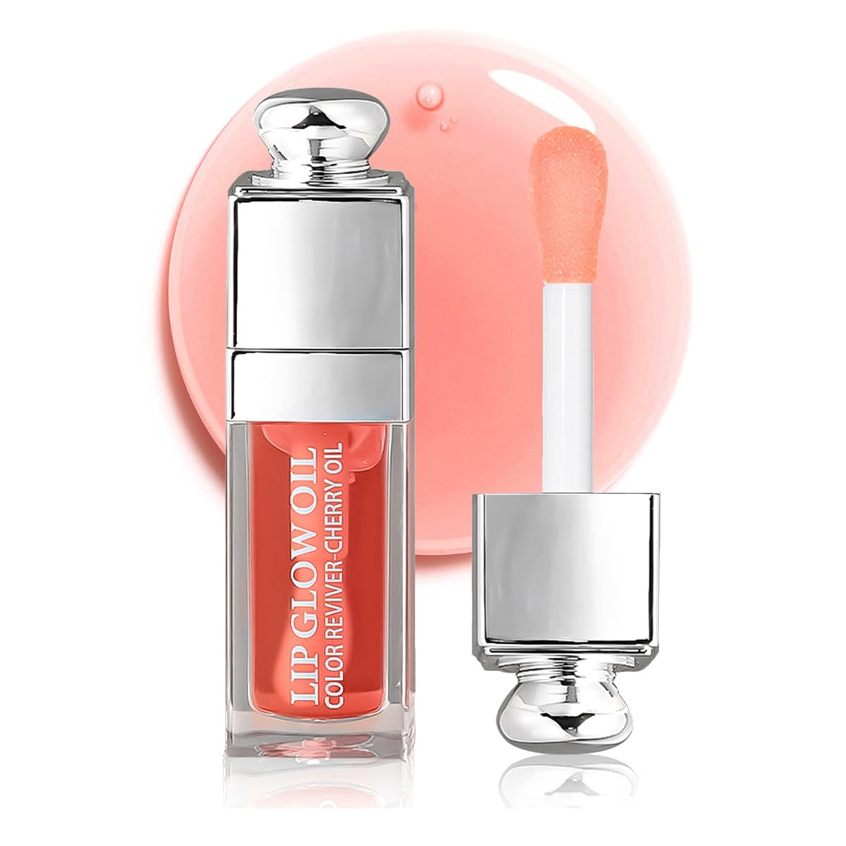 Hydrating Lip Glow Oil, Moisturizing Plumper Lip Gloss, Transparent Plumping Balm, Tinted Balm Ca... | Amazon (US)