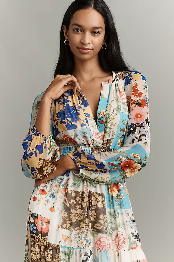 The Somerset Maxi Dress: Long-Sleeve Chiffon Edition | Anthropologie (US)