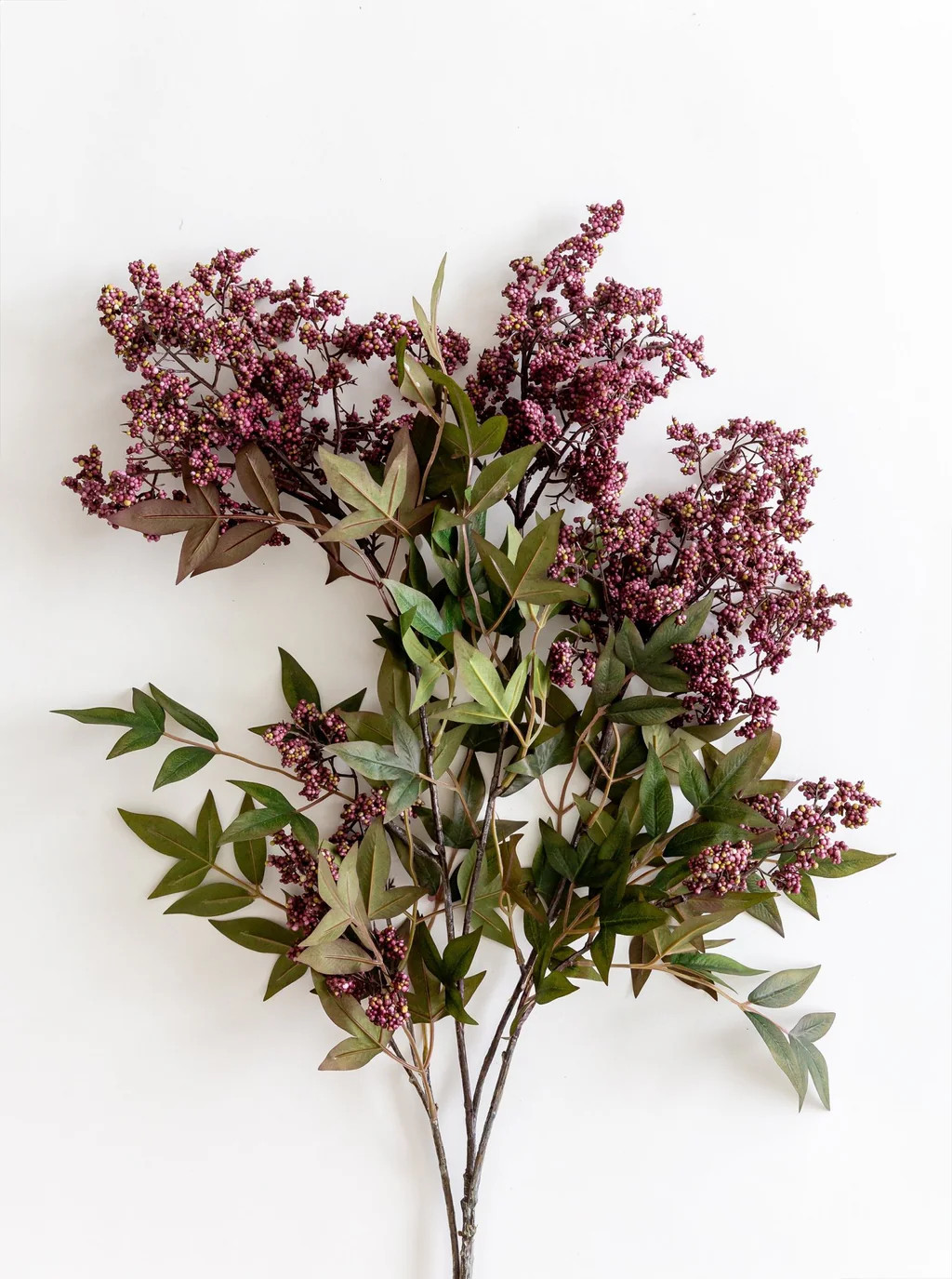 Faux Dusty Plum Stem | House of Jade Home