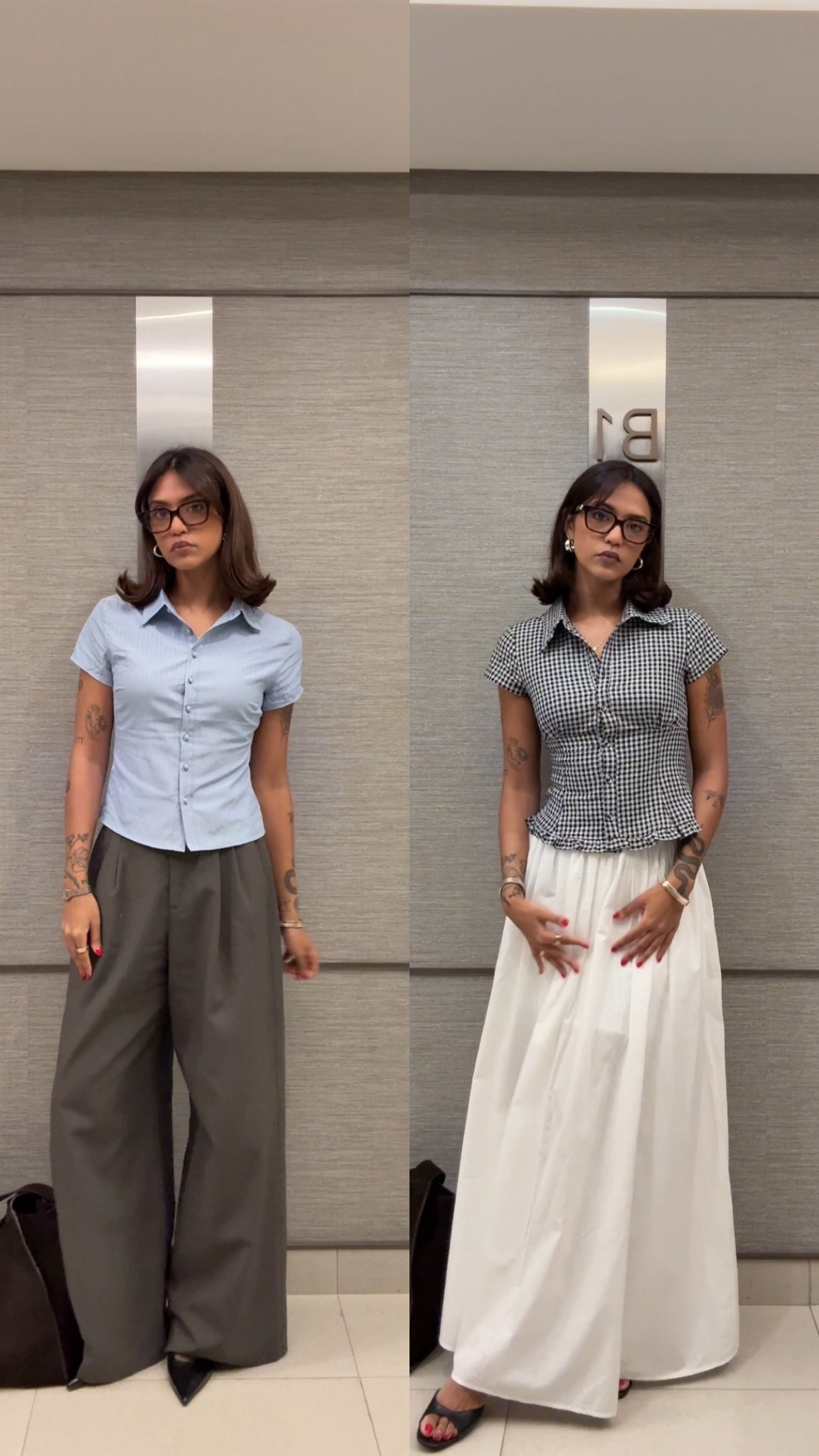 Work uniform = small top, big bottoms. 

#LTKStyleTip #LTKWorkwear