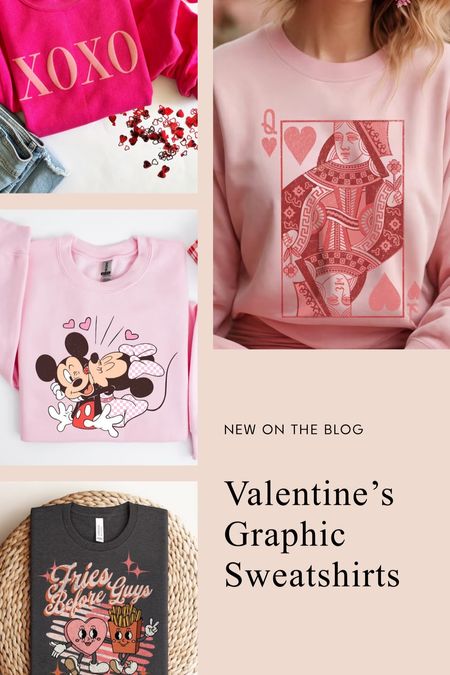 Valentine’s or Galentine’s Day graphic sweatshirts!

#LTKfindsunder50 #LTKGiftGuide #LTKSeasonal