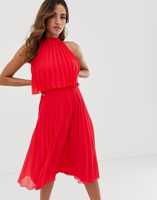 red summer dresses for weddings