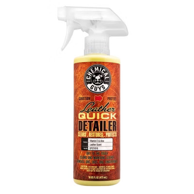 Chemical Guys Leather Quick Detailer Matte Finish Leather Care Spray | Target