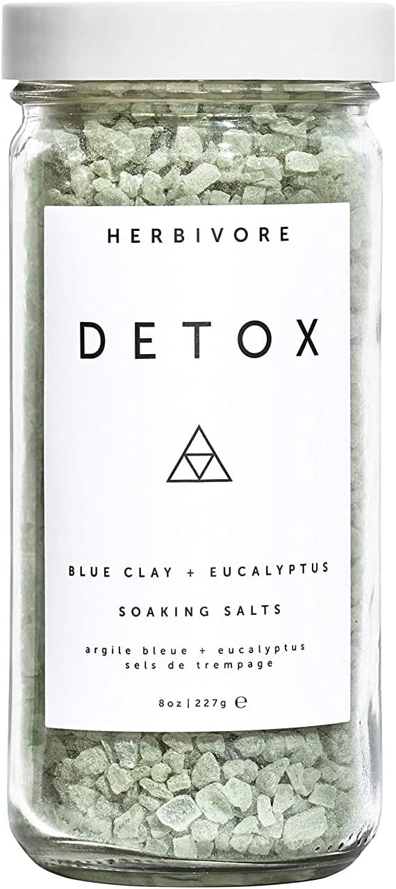 HERBIVORE Detox Soaking Bath Salts – Aromatherapeutic Blend of Pacific Sea Salts, Detoxifying +... | Amazon (US)