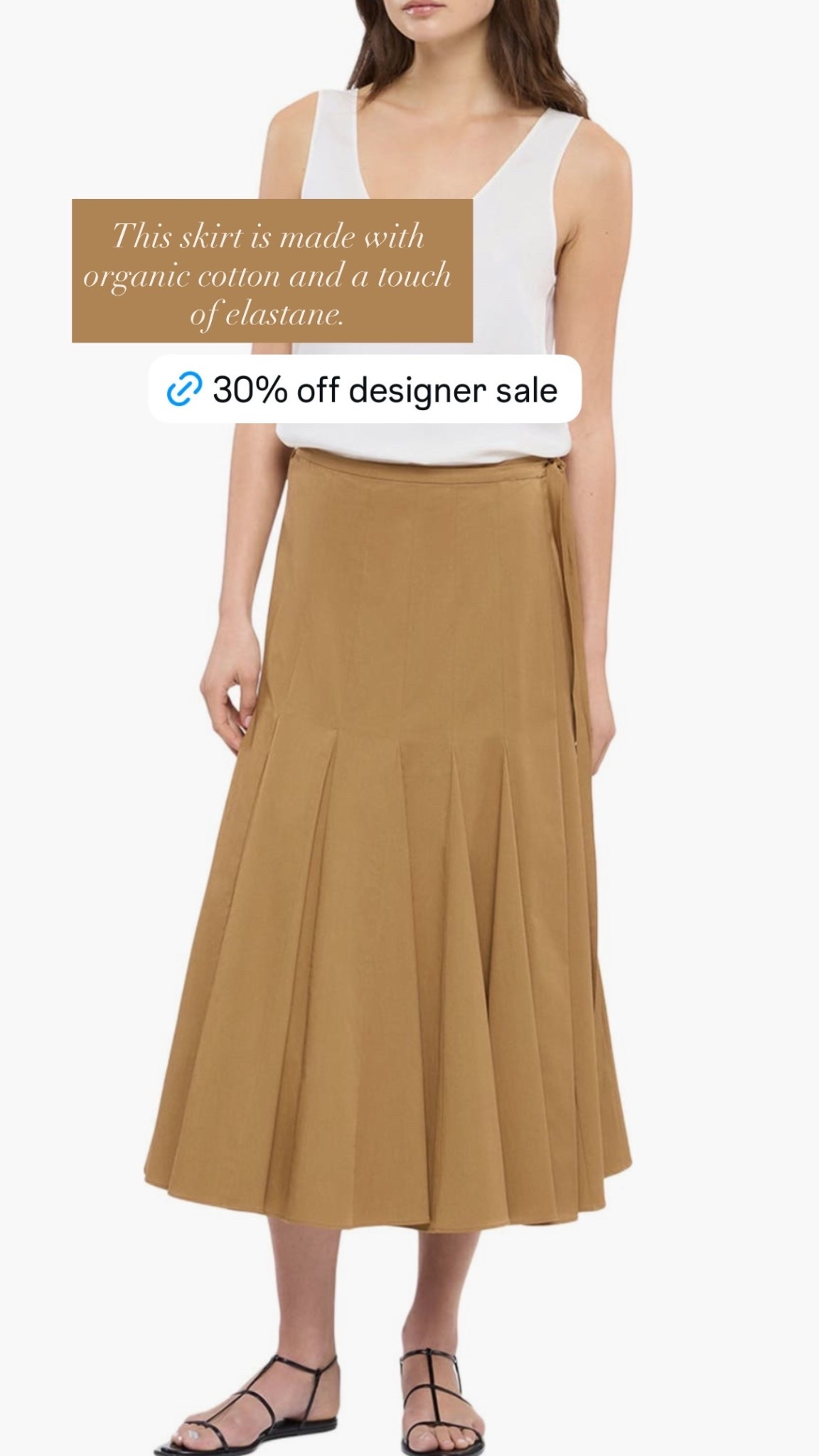 Panel Wrap Skirt
Another Tomorrow
$623.00 (30% off)

#classicstyle
#longskirt
#summerskirt
#summerstyle
#ootd

#LTKootd #LTKgrwm #LTKSaleAlert
