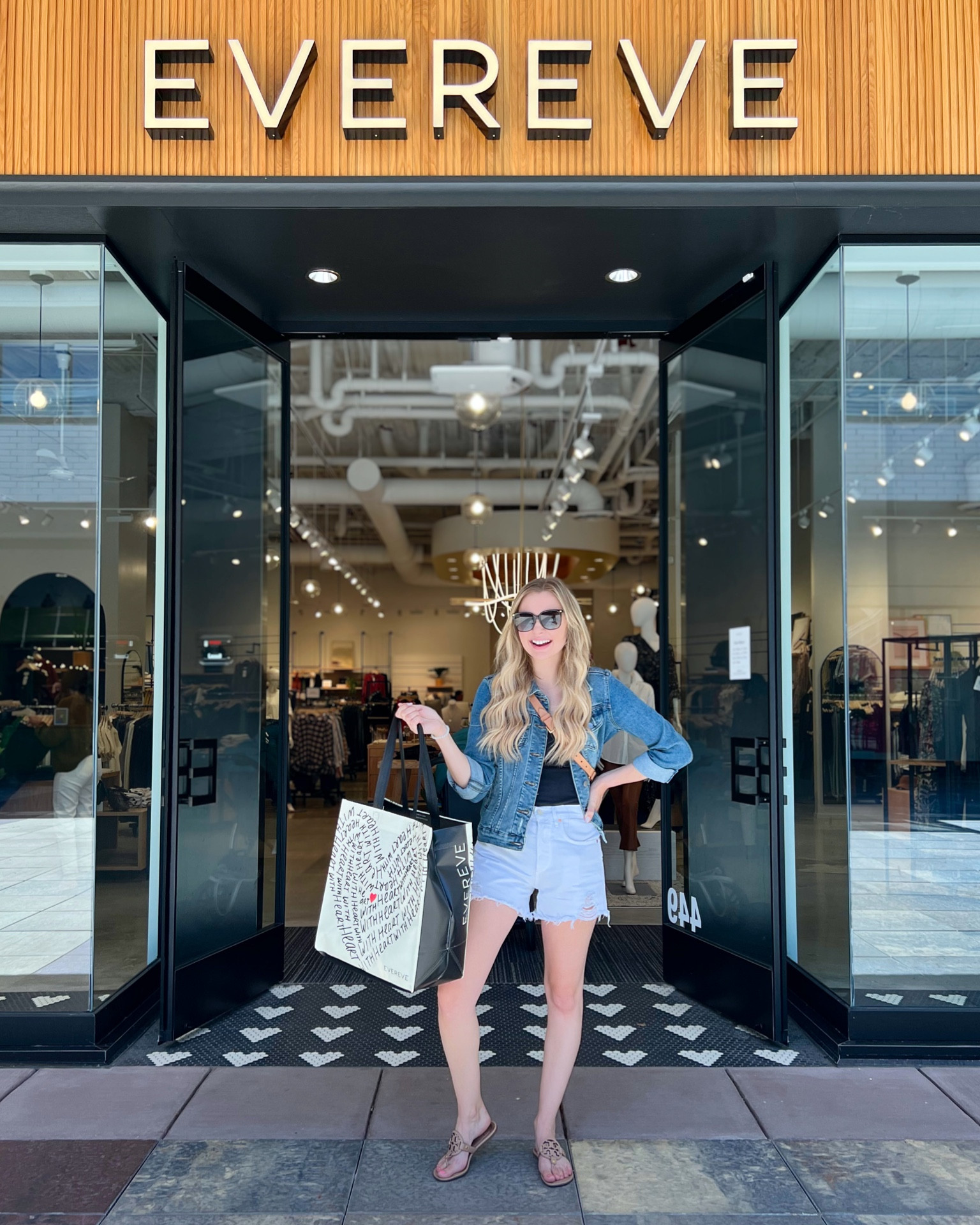 This EVEREVE collection denim jacket is a must have for your wardrobe! Wearing XS. Denim shorts linked are the non-distressed version of mine. On sale for Labor Day!

#LTKstyletip #LTKsalealert #LTKSeasonal