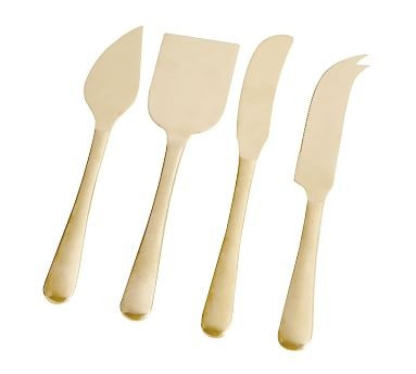 Dakota Cheese Knives - Set of 4 | Pottery Barn (US)
