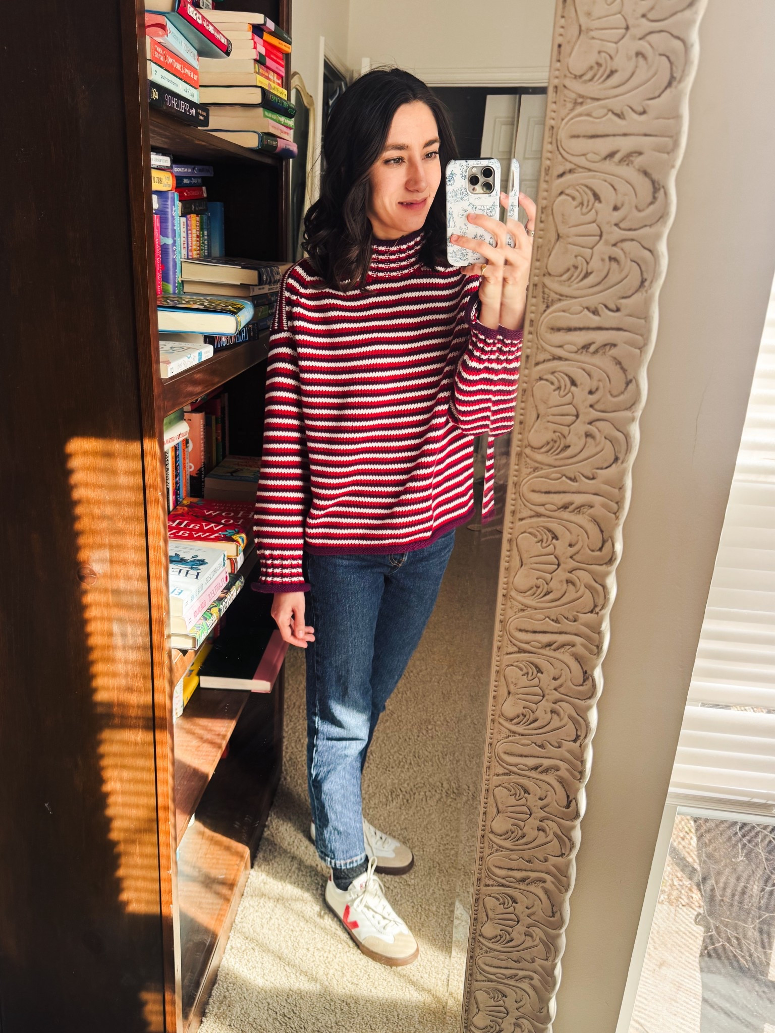 Once again in my J. Crew rollneck sweater 

#LTKmomlife #LTKootd #LTKPetite