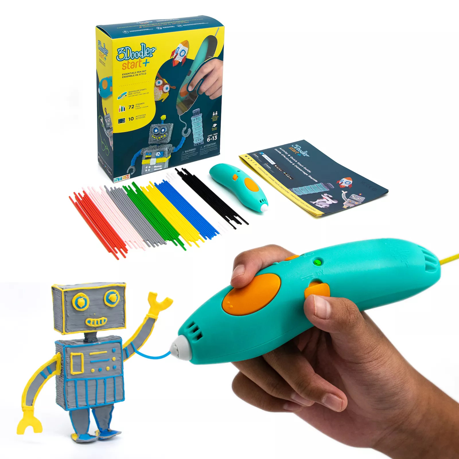 3Doodler Start+ Essential 3D Pen Set, Multi None | Kohl's