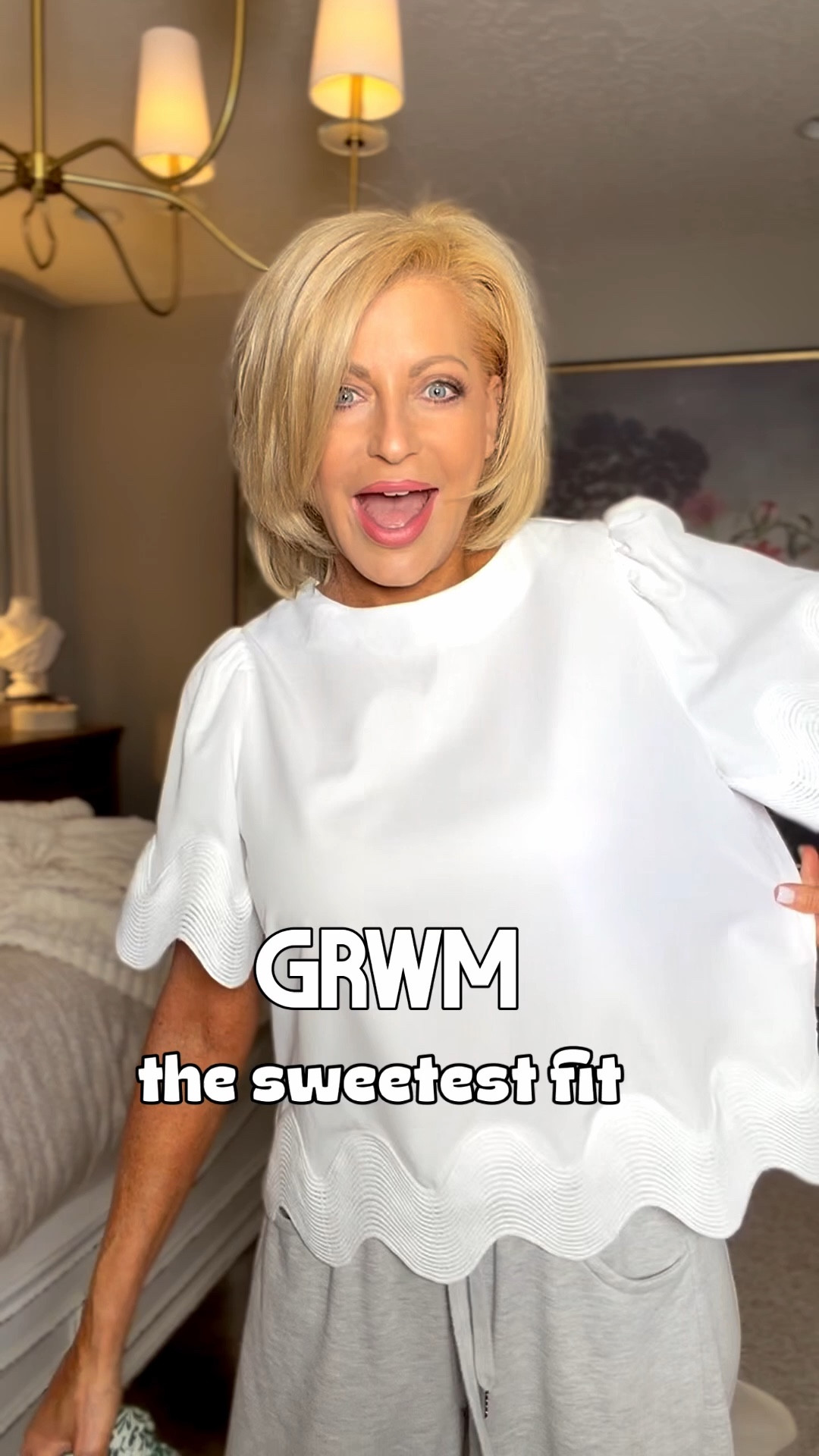 I’m wearing a med in both pieces & could have sized down in my pants but love the looser look 

#LTKvlog #LTKOver40 #LTKMothersDay