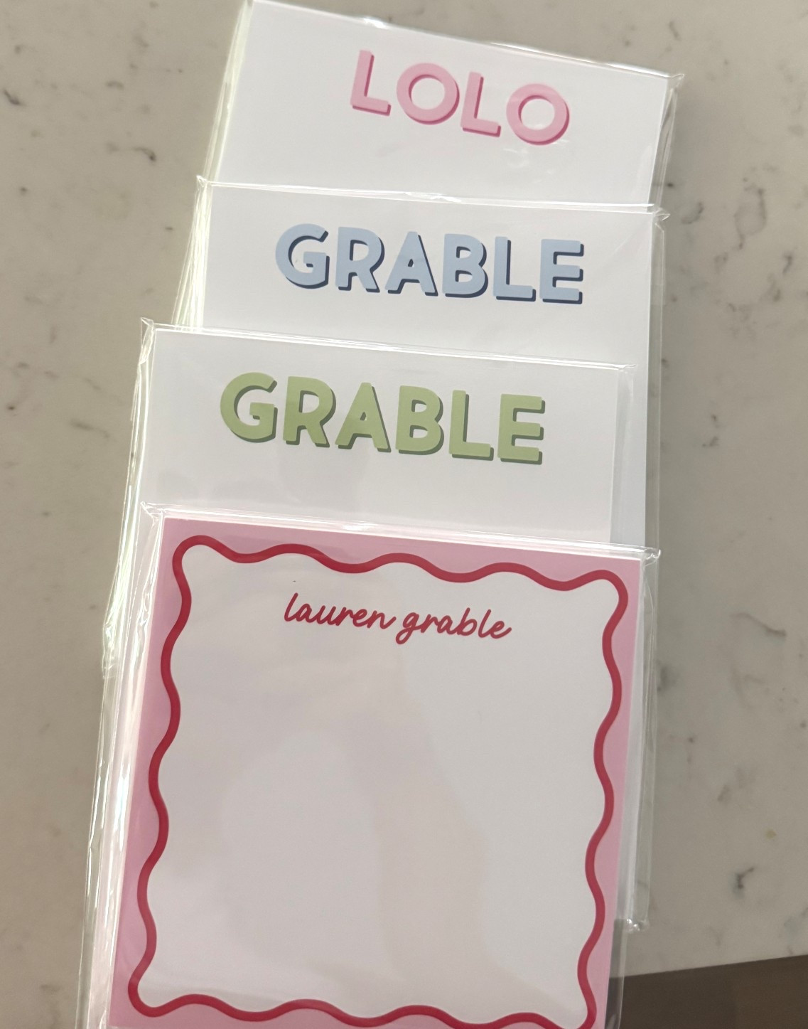 fave personalized notepads from @Etsy 🤍 love all the color options & different style choices 


joy creative shop 

perfect for easter basket, teacher gifts, bridal shower or baby shower - perf for any occasion!!




birthday gift, organization, notepad, personalized gift, office, hostess gift, wedding gift, housewarming gift, monogram 
#spring #grwm #home 

#LTKHome #LTKmorningroutine