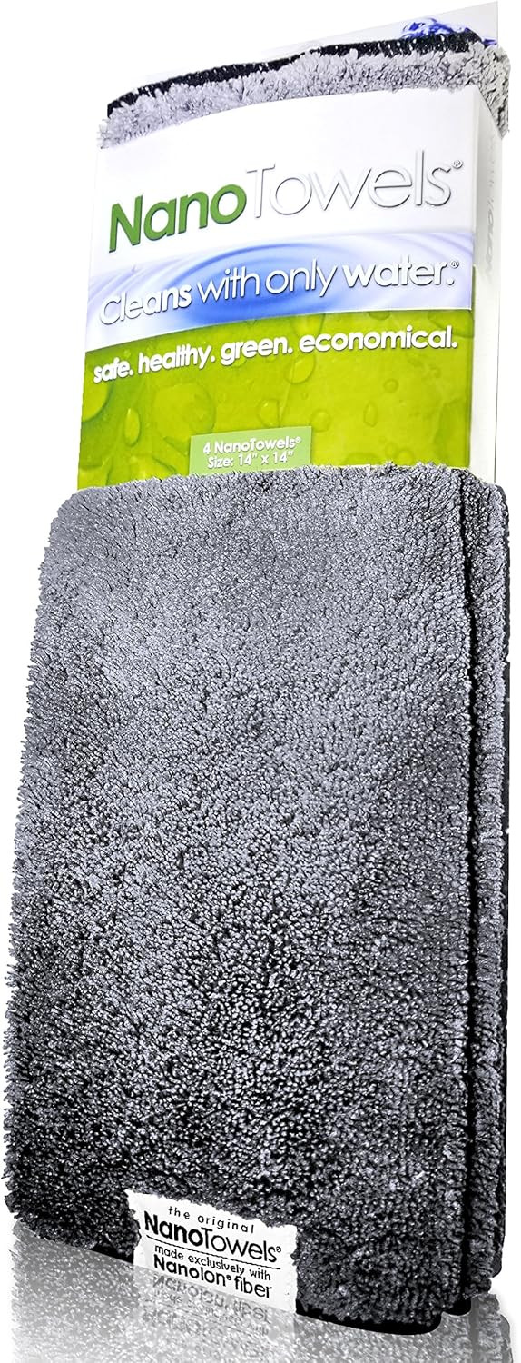 Life Miracle Nano Towels - The Amazing Eco Cloth That Cleans Virtually Any Surface with Only Wate... | Amazon (US)