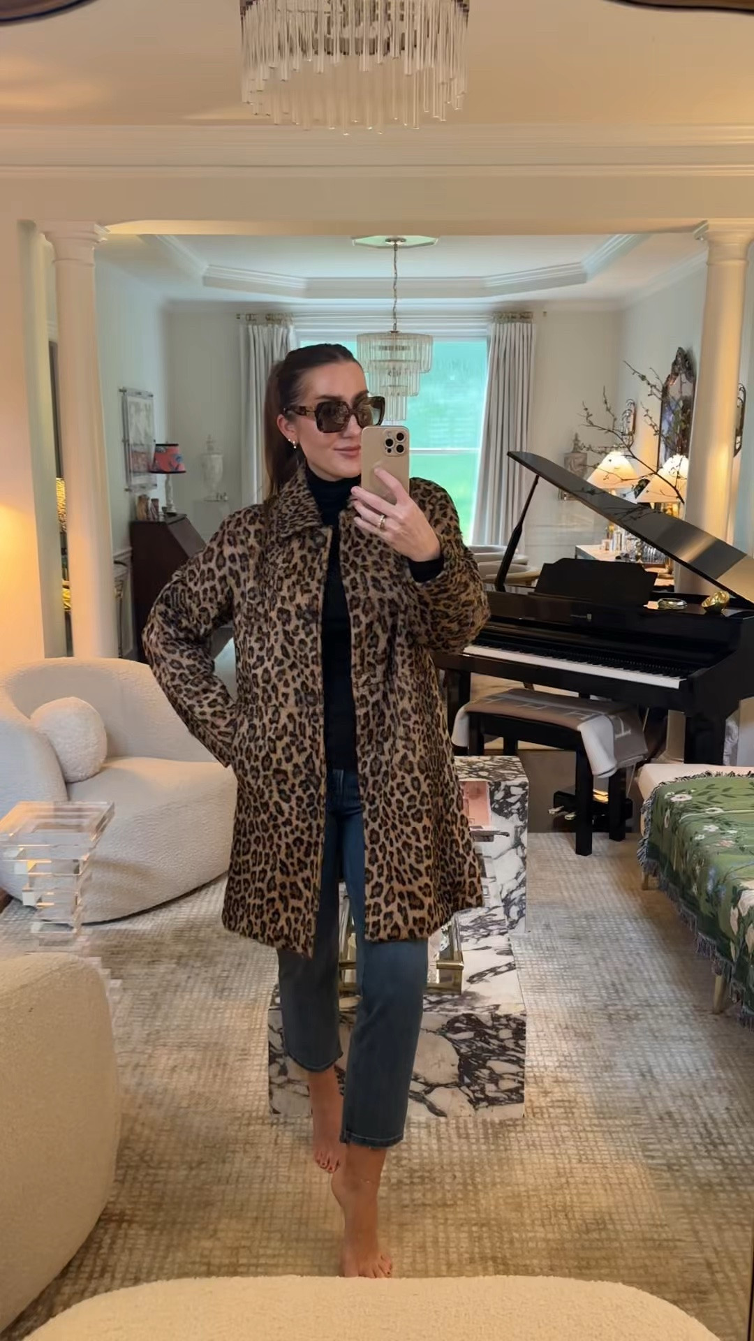 The perfect leopard coat will be a staple for fall… MAJORLY on sale, $100 off. 
Medium

#LTKSaleAlert #LTKootd