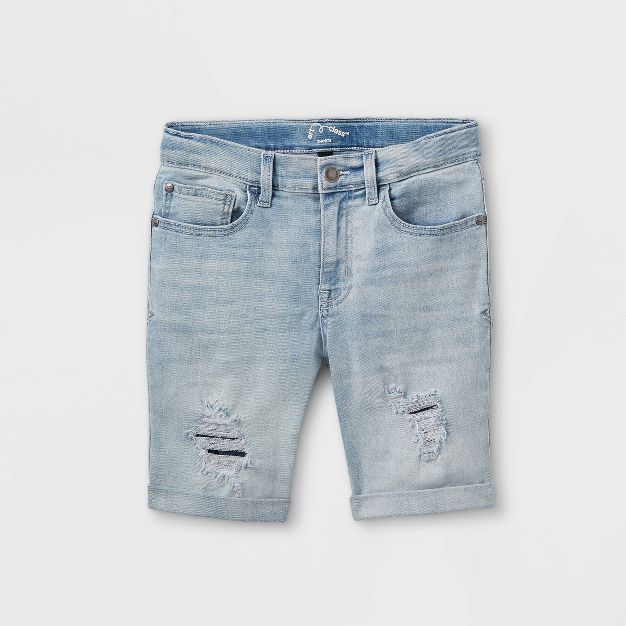 Boys' Destructed Jean Shorts - art class™ | Target