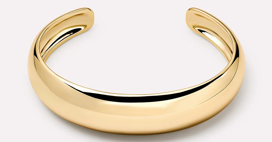 Gold Cuff Bracelet - Jalyn | Ana Luisa