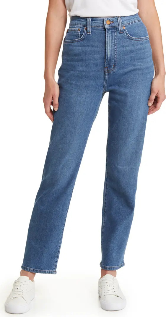 The Perfect Vintage High Waist Straight Leg Jeans | Nordstrom
