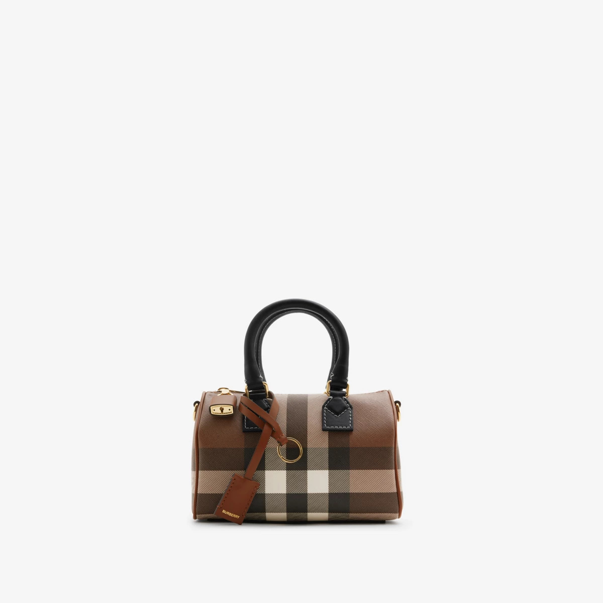 Burberry Mini Check Bowling Bag | Burberry (US)
