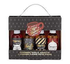 Thoughtfully Gifts, Gourmet Coffee Toppings Gift Set, Includes 4 Delicious Flavors Like Cinnamon,... | Amazon (US)