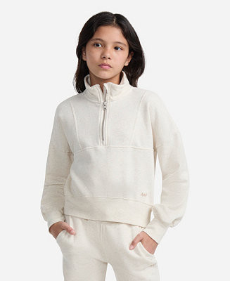 Girls' Cropped Pull-On Sweatshirt | Macy's