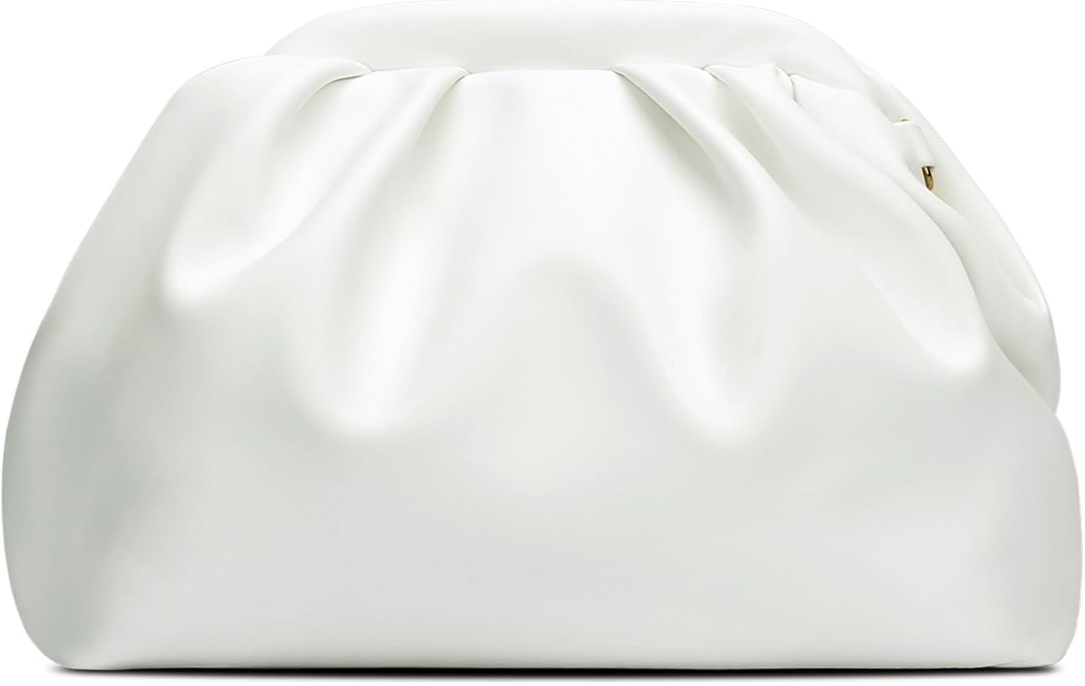 KKXIU Women Pleated Evening Handbags with Removable Chain Strap Crossbody Clutch Soft Wedding Pur... | Amazon (US)