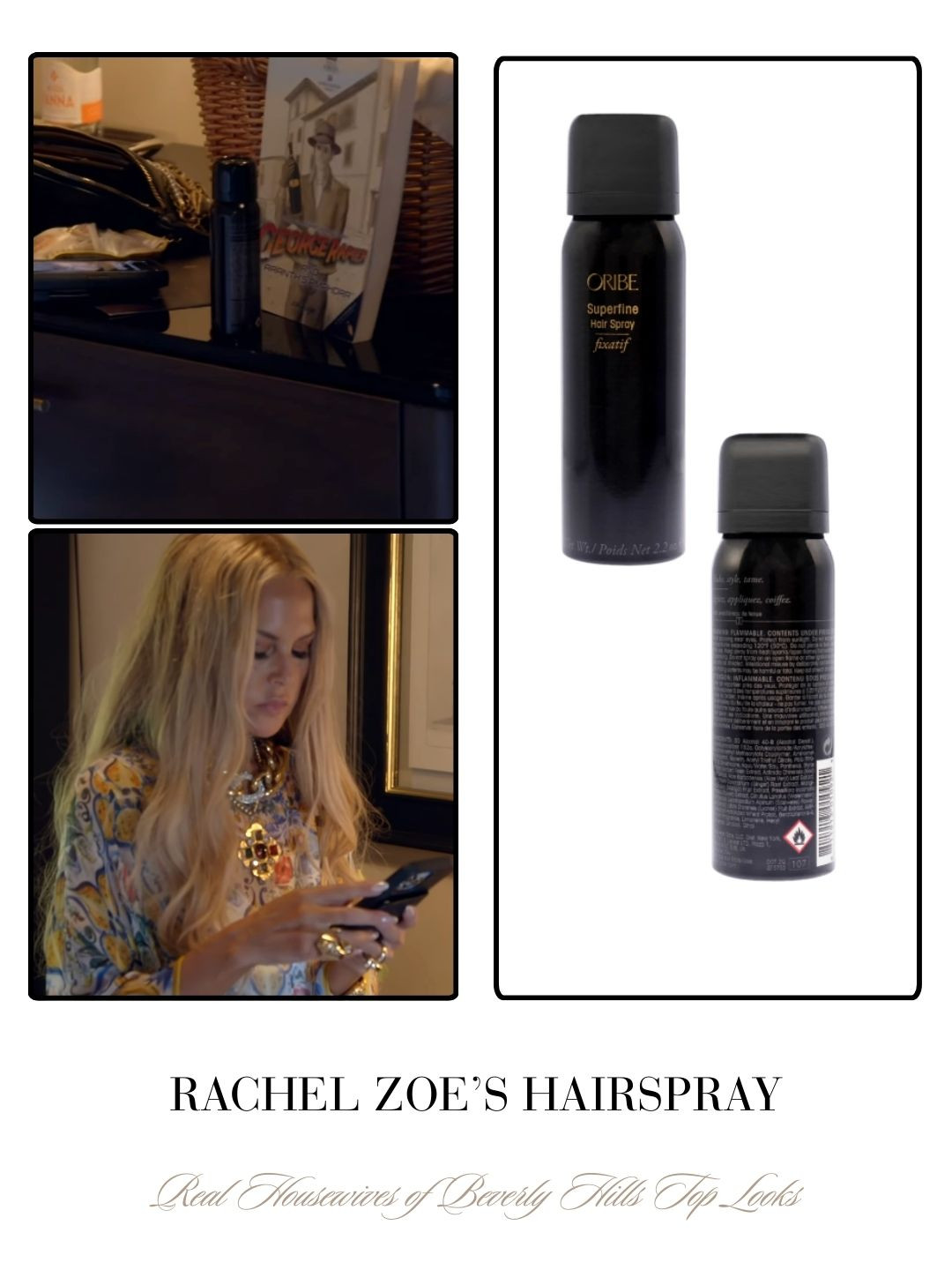 Rachel Zoe's Hairspray in Italy 

 

#LTKOver40 #LTKBeauty