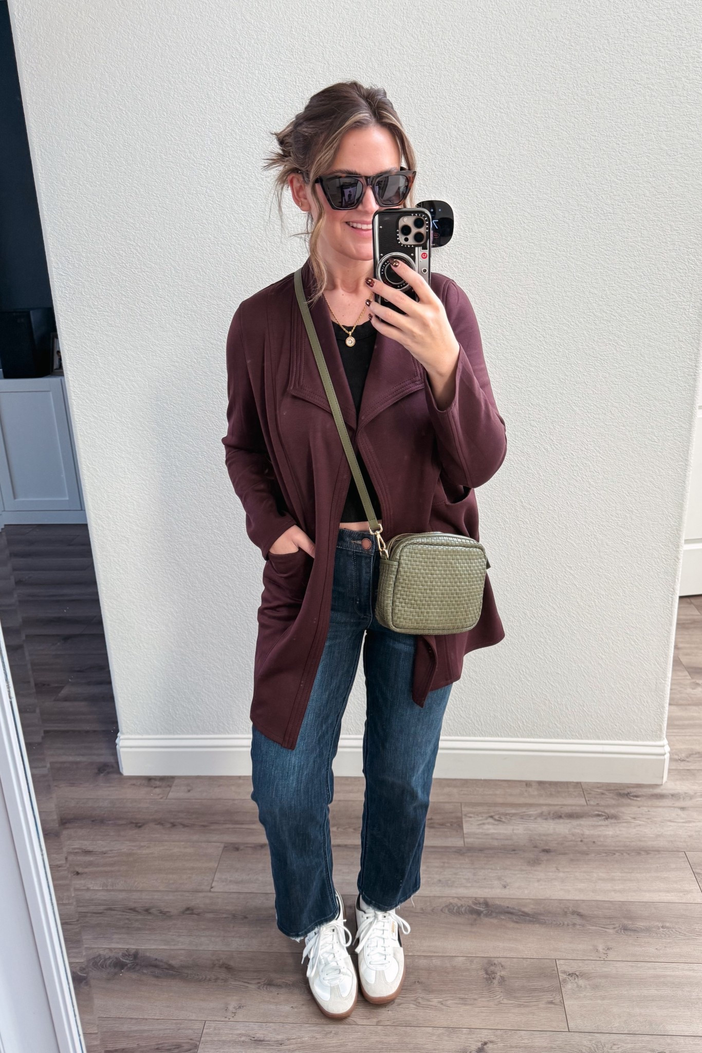 What I wore today, ootd, realistic casual mom outfit

Jeans, 12 (if in between, size down)
Tank, large
Cardigan, large
Sneakers, 10 (true size)

Size 12, midsize, curvy denim, stretchy denim, curvy fashion, mom style, casual outfit, fall outfit, Nordstrom rack, old navy, quince 

#LTKStyleTip #LTKFindsUnder50 #LTKMidsize