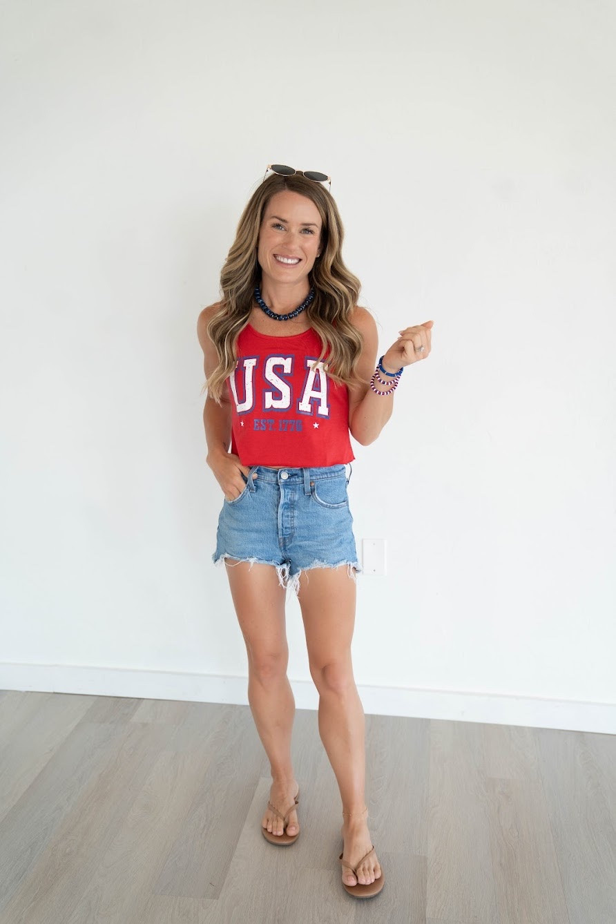 Cute summer outfits for the 4th of July

summer outfit summer fashion Amazon fashion shorts tank top sandals mom style trendy outfits summer style  matching set  denim shorts

#LTKootd #LTKgrwm #LTKmomlife