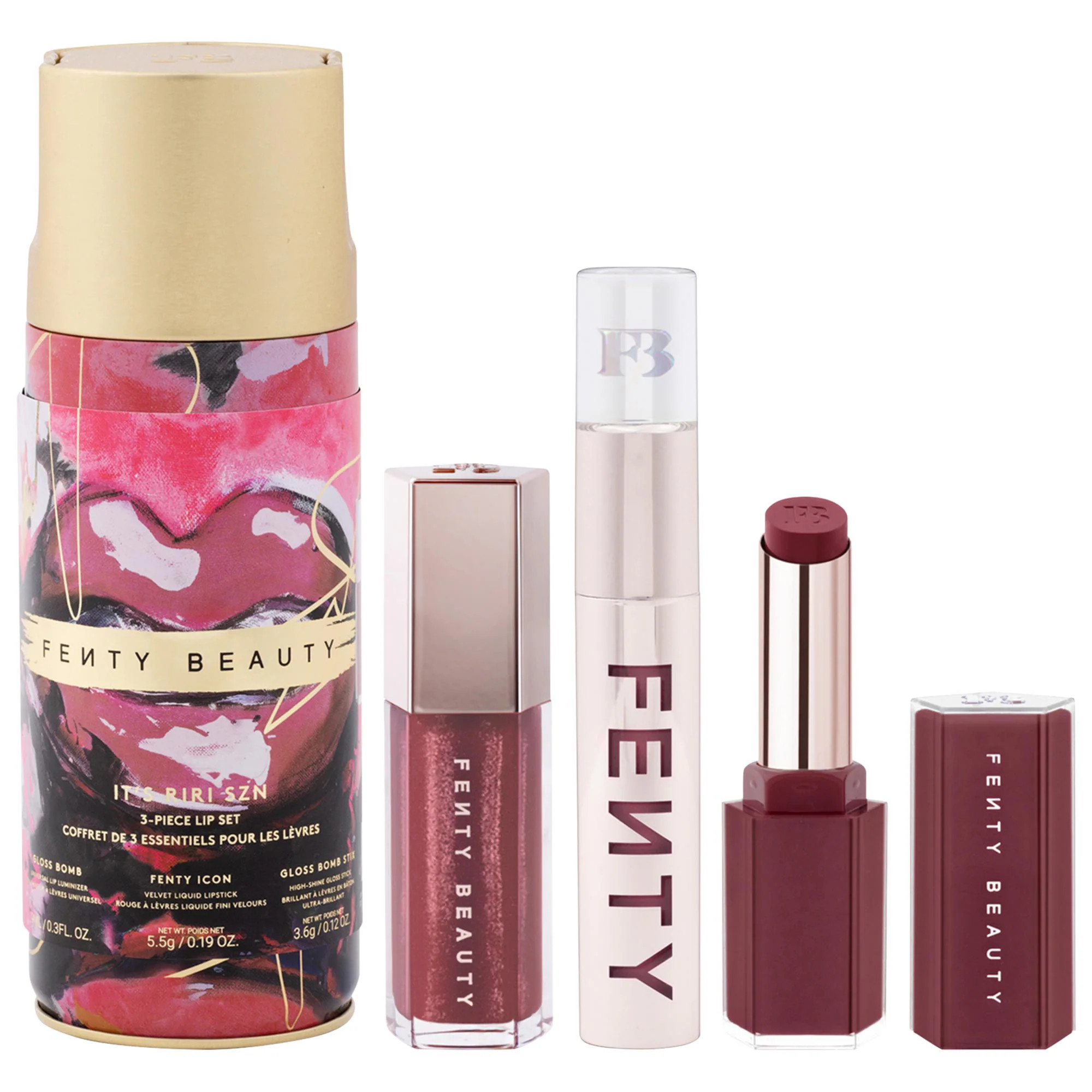 Fenty Beauty by Rihanna It's Riri Szn 3-Piece Lip Set | Sephora (US)