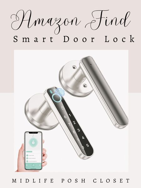 AMAZON FIND: smart door lock / keyless door handle 

#LTKSeasonal #LTKfindsunder100 #LTKhome
