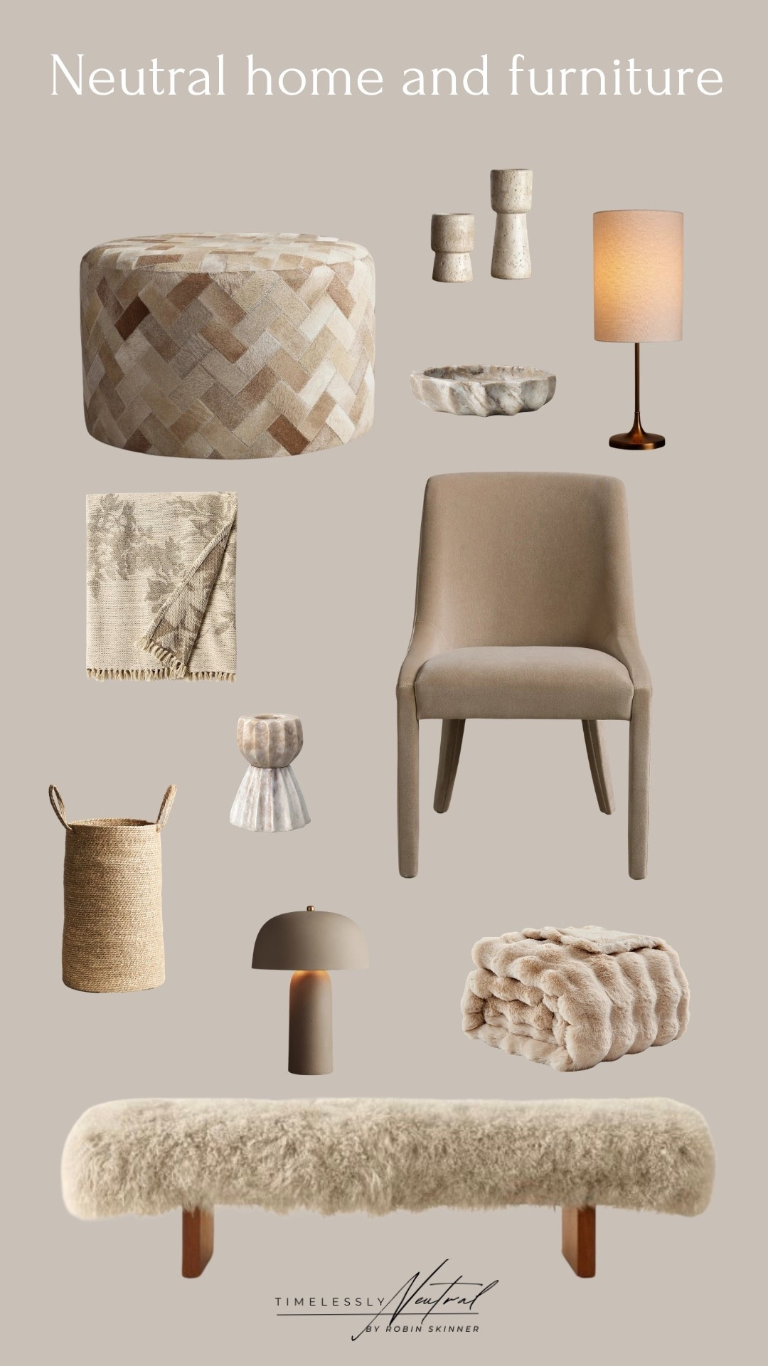 Neutral home decor and furniture finds perfect for elevating your home style 🤎
Shop everything below 👇