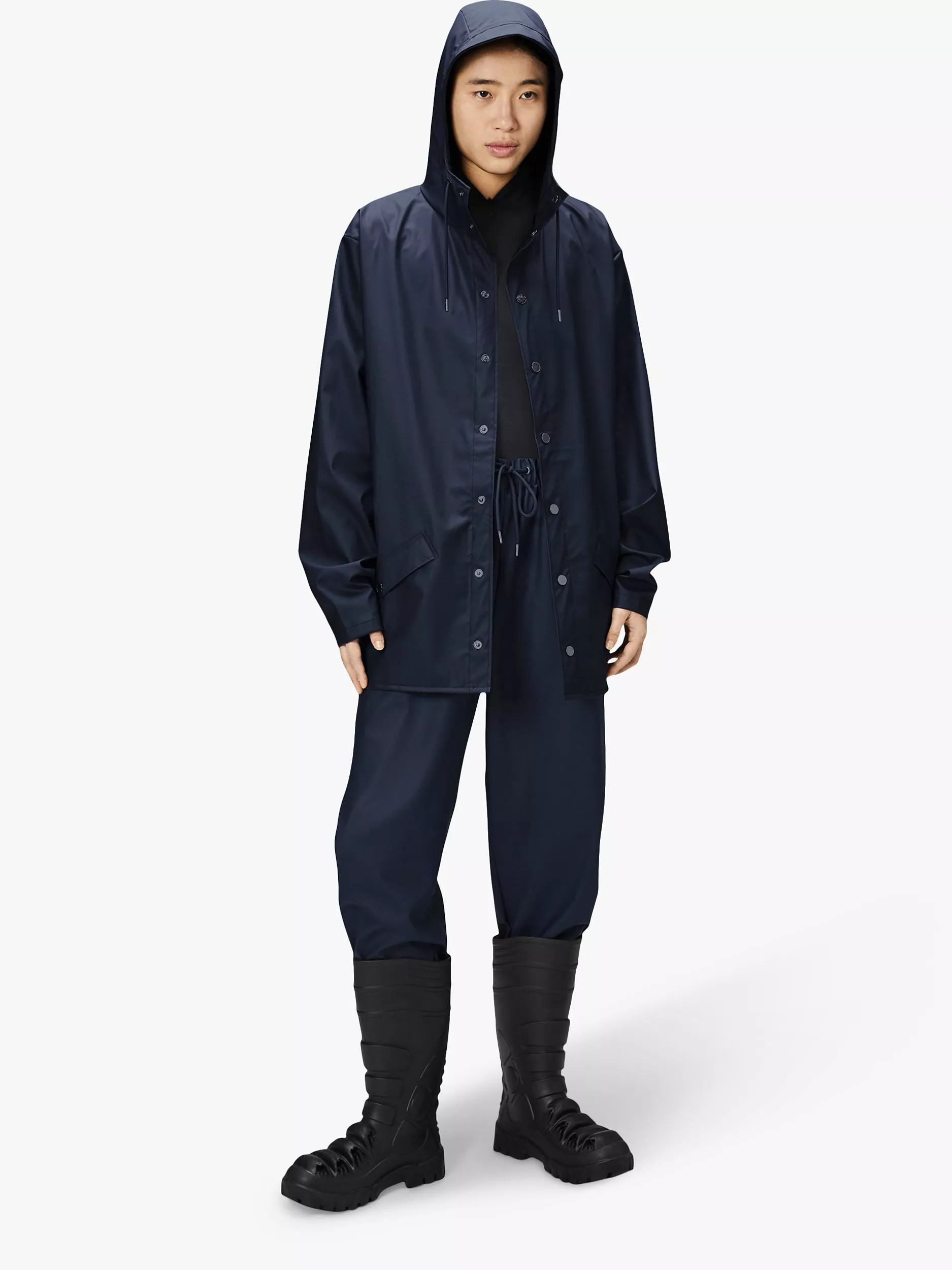 Rains Unisex Waterproof Rain Jacket | John Lewis (UK)