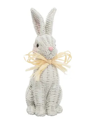 Large White Mockwicker Bunny | Nordstrom Rack