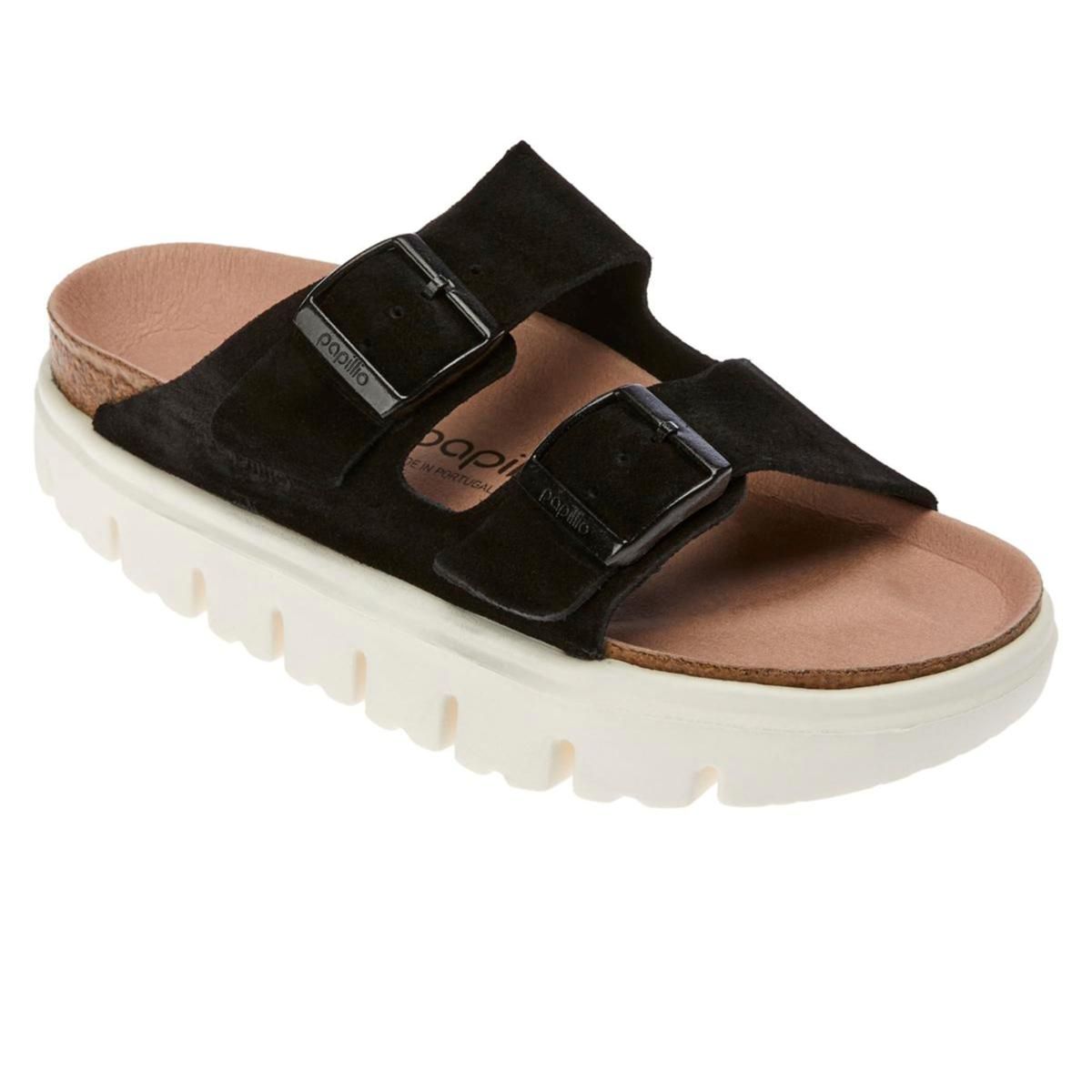 Papillio by Birkenstock Arizona Chunky Suede Sandal - 20727225 | HSN | HSN