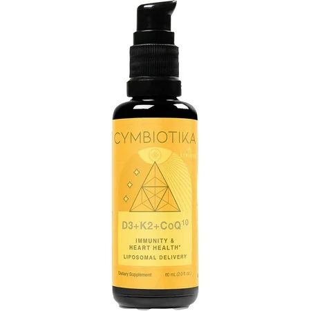 CYMBIOTIKA Synergy D3 + K2 + CoQ10 Liposomal Delivery for Enhanced Absorption Immunity Support Heart | Walmart (US)