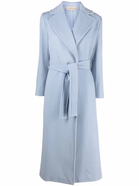 wrap belted overcoat | Farfetch (US)
