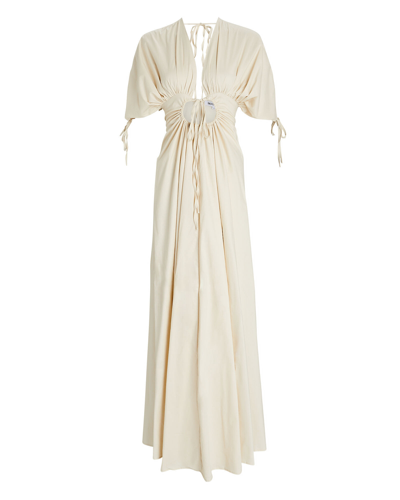 Xena Tie-Front Maxi Dress | INTERMIX