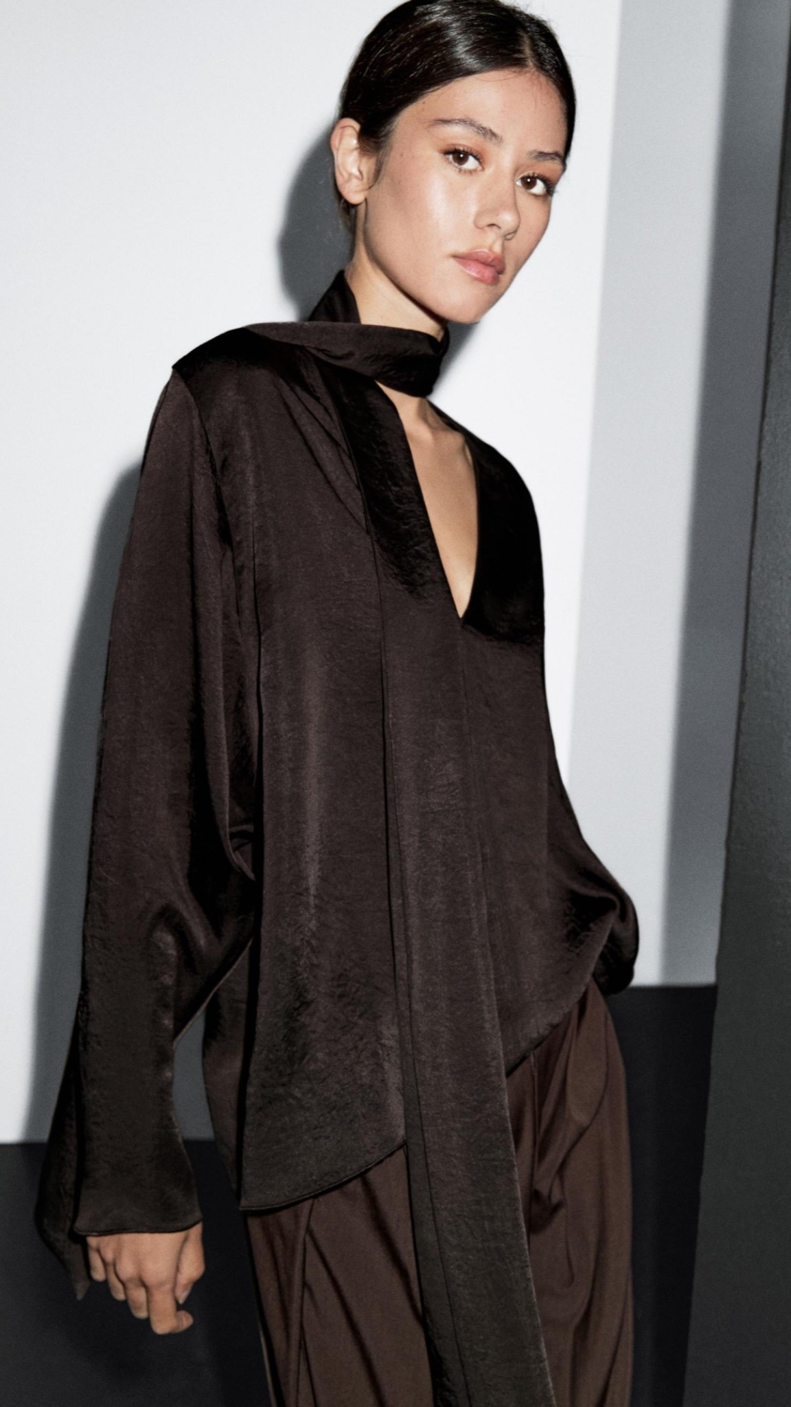 Chocolate Brown Tops & blouses 

#LTKworkwear #LTKstyletip #LTKplussize