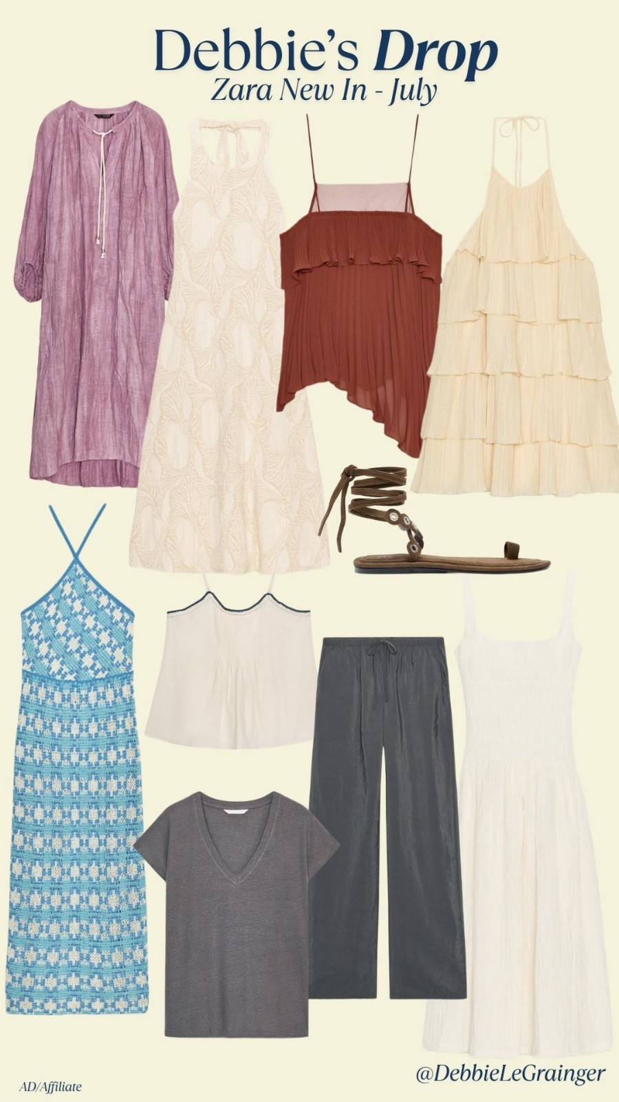 Zara is killing it at the moment with their new in - these floaty dresses and the blue knit are top of my list! 

#LTKsummer #LTKtravel #LTKeurope