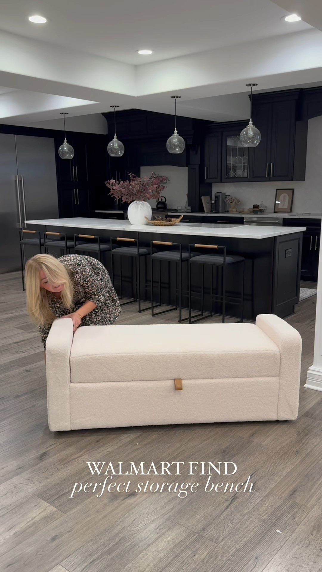 My Walmart storage bench is on major sale and only $98!!! It’s the lowest price I have seen to date! Usually it’s $168!! 

@walmart #walmartfinds #walmart  

#LTKSeasonal #LTKSaleAlert #LTKHome