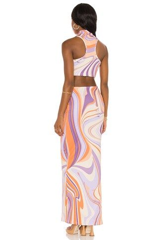 Farai London X REVOLVE Joelle Maxi Dress in Muted Swirl from Revolve.com | Revolve Clothing (Global)