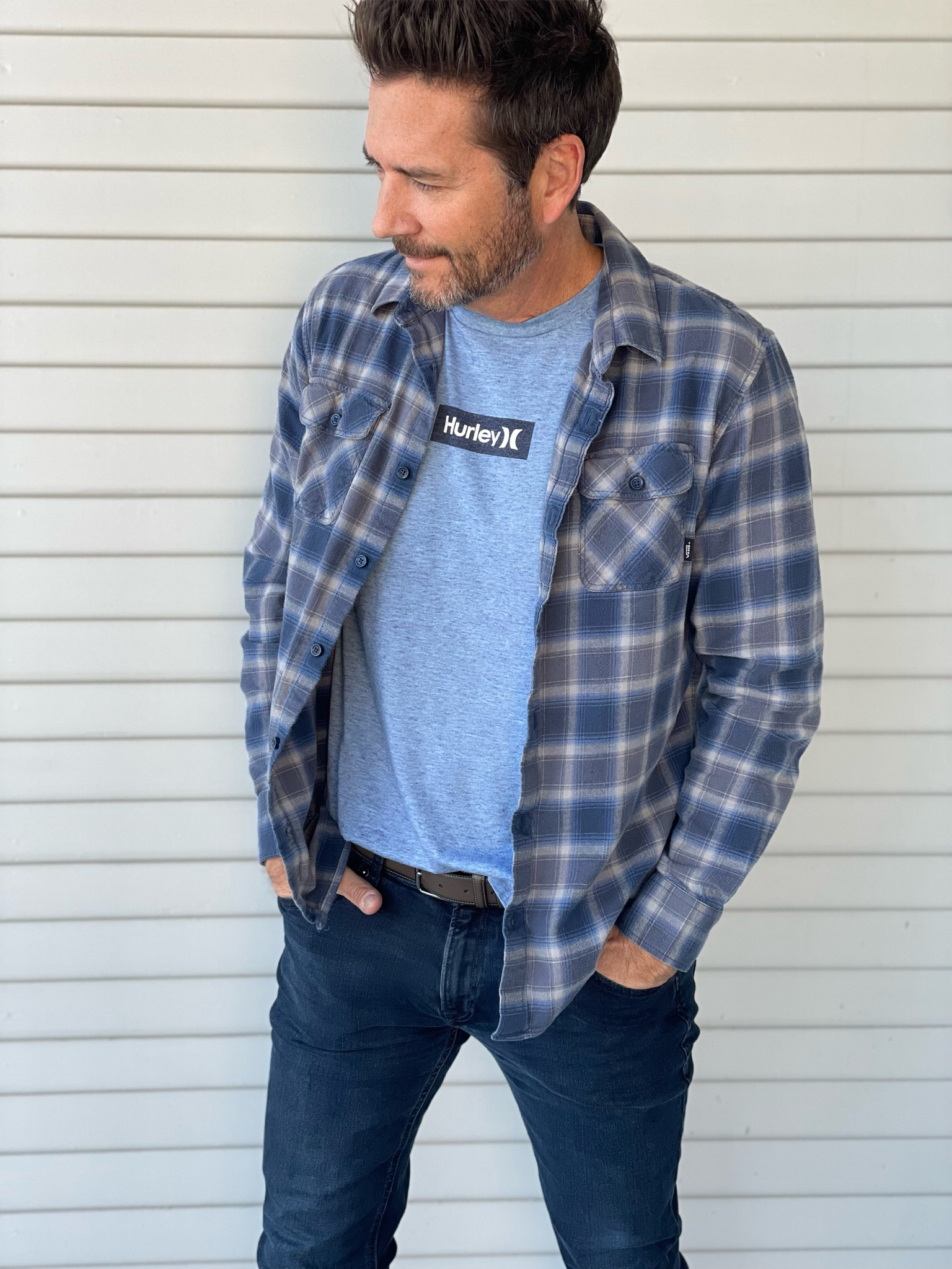 Paul modeling a coastal casual look. Perfect for a light breezy day. Added similar pieces to this post for this look. 

#LTKSeasonal