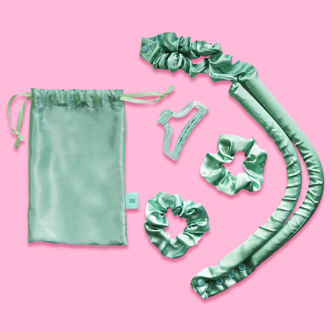 Satin Heatless Curlers | Give Me Cosmetics